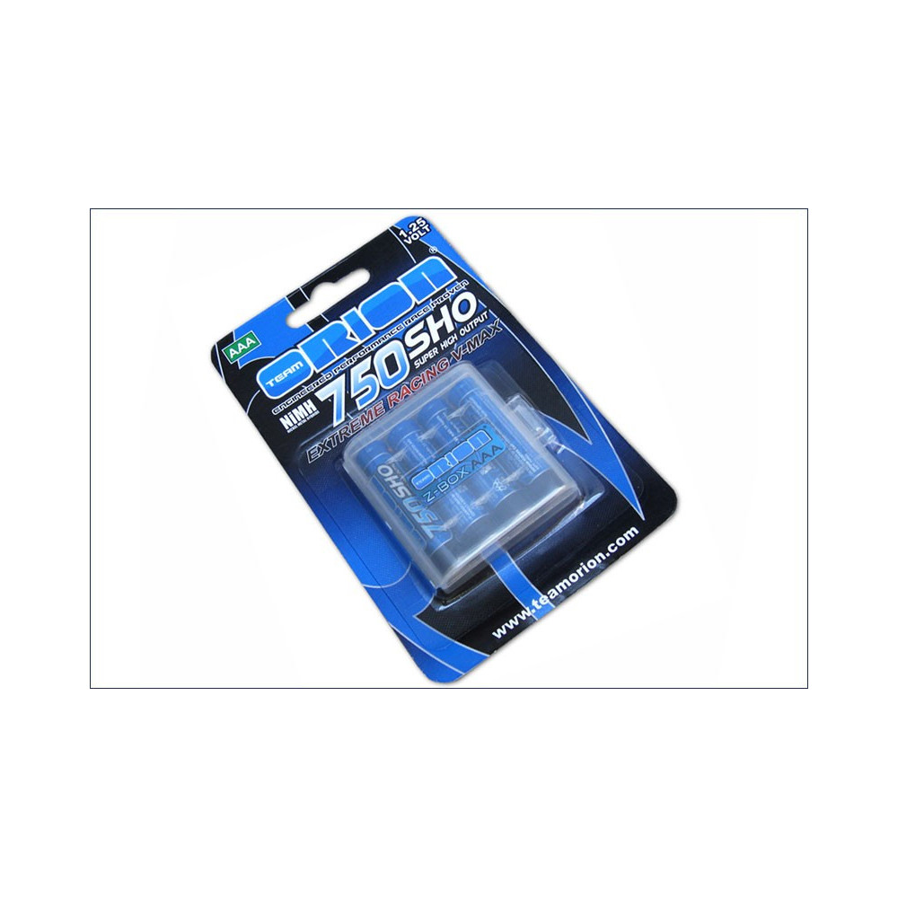 Orion Batterie Ministilo AAA 750mAh Extreme Racing 4pz (art. ORI13206)