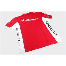 Kyosho Polo Style Rossa e bianca Ricamata Tg. S (art. KY2321-S)