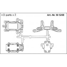 Jamara Casse differenziali Crossbone (art. 505203)