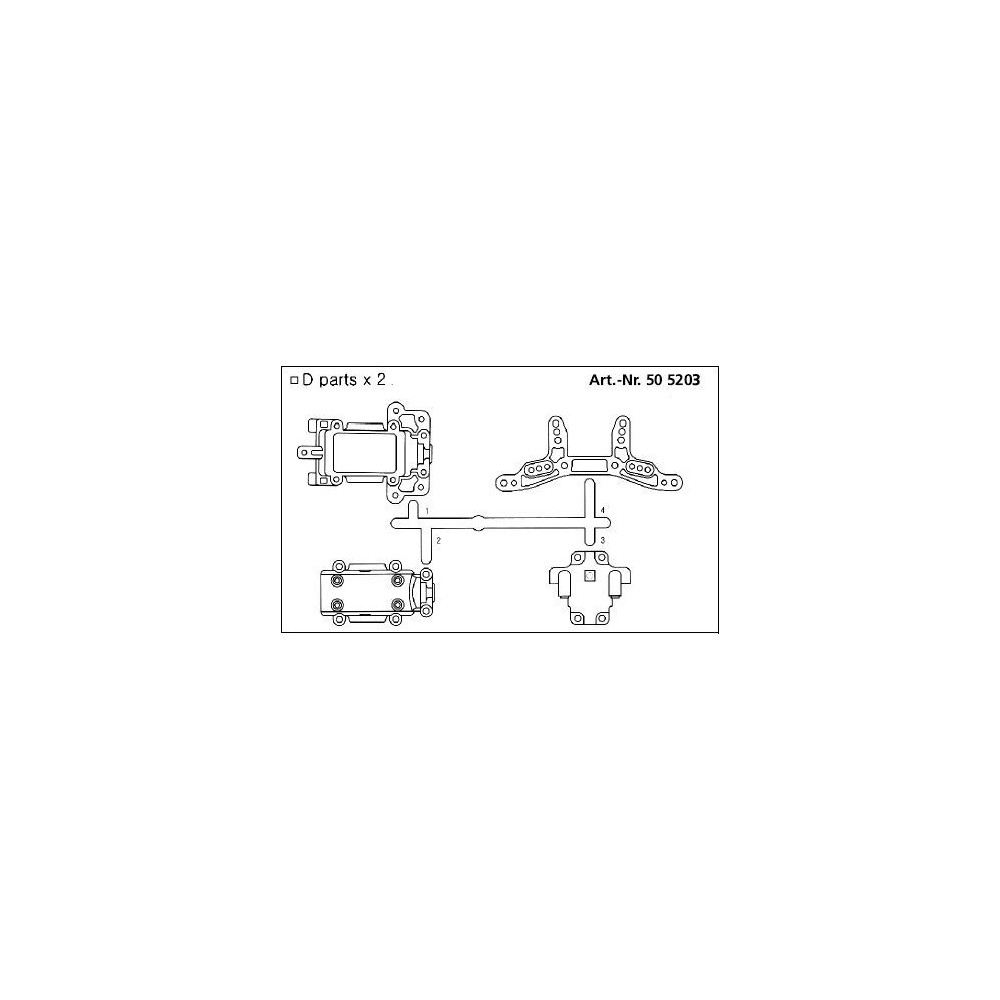 Jamara Casse differenziali Crossbone (art. 505203)