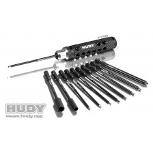 Hudy Manico in alluminio Limited Edition per inserti esagonali (non inclusi) (art. 111063)