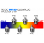 Picco Candela Fredda conica Turbo gradazione 7 On-Road 3 pezzi (art. P7TC)