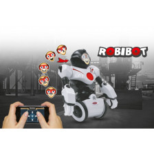 Jamara Robot Robibot Bluetooth bianco-rosso (art. 410020)