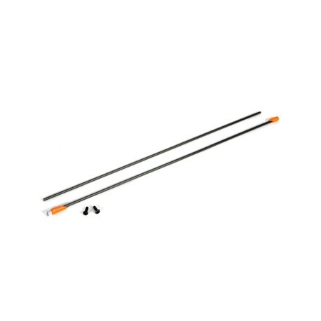 K Factory Supporto antenna 1/8 super flessibile colore arancio con due antenne (art. K7003O)