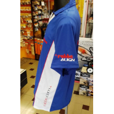 Robbe Polo stampata con loghi Robbe - Futaba - Align taglia L (art. 96194000)
