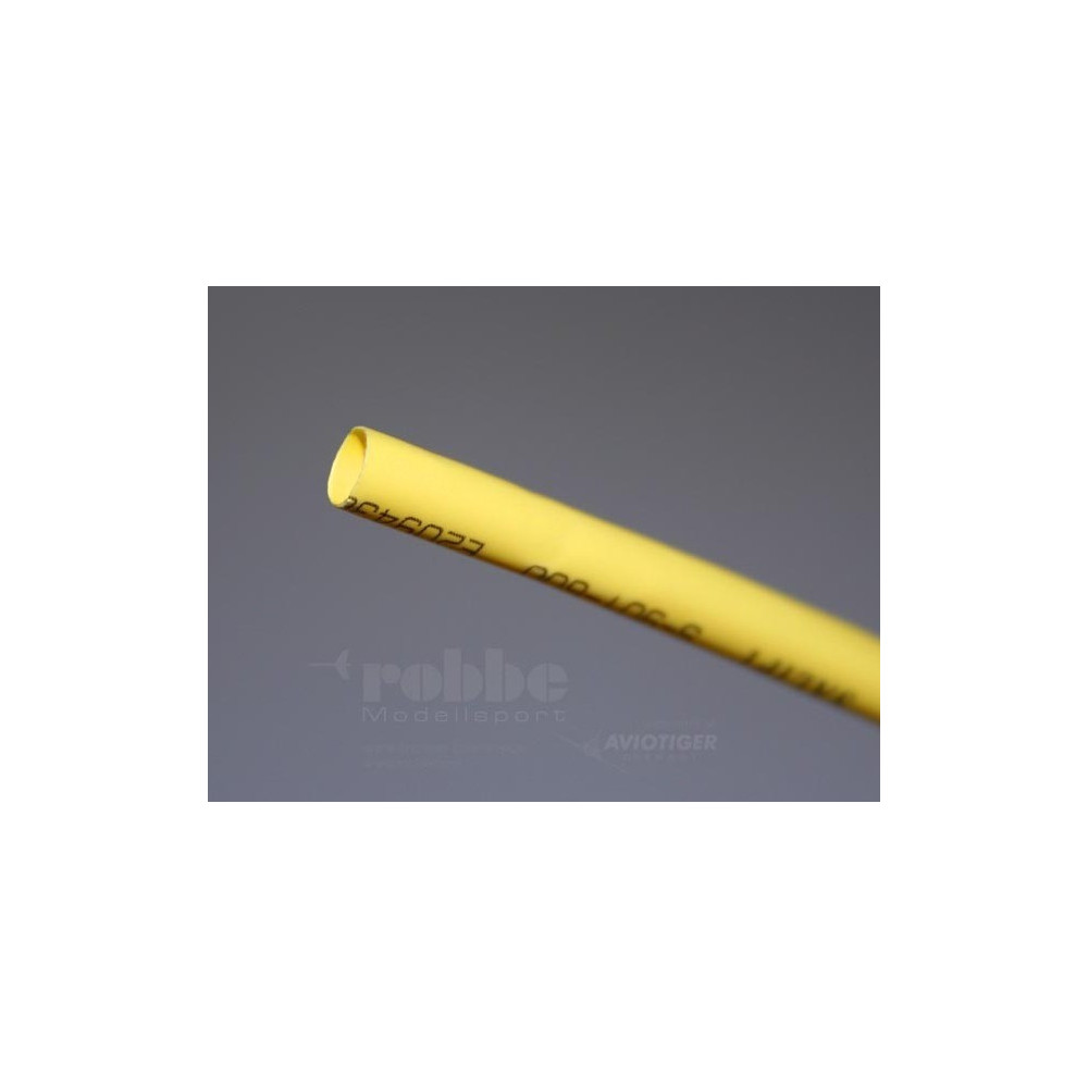 Robbe Termoretraibile 5mm x 1 metro GIALLO (art. 59002005G)