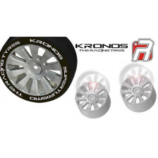 Kronos Coppia gomme Superturismo Anteriori 26mm 40 Sh (art. RET1040F)