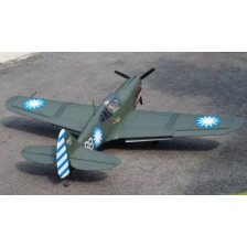 VQ Model Aeromodello Curtiss P-40 Warhawk ARF 60 EP-GP (art. C8391)