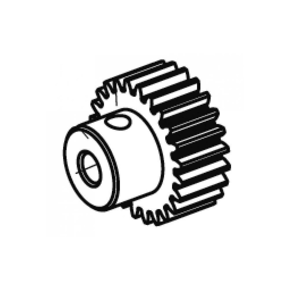 Jamara Pignone modulo 0,6 - 22 denti foro 3,17mm (art. 505126)