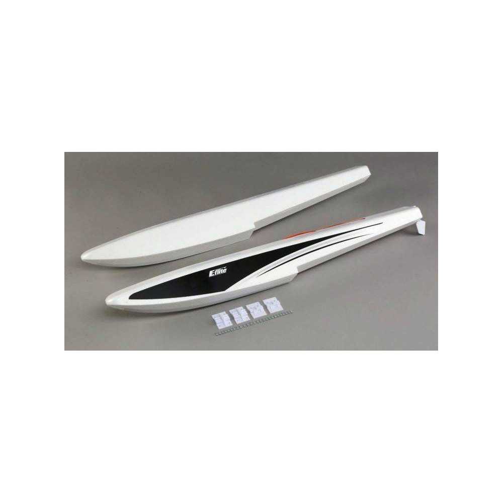 E-flite Coppia galleggianti Carbon-Z Float per Cessna 150 (art. EFLA5600)