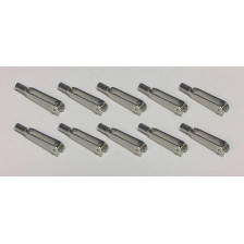 Multiplex Forcelle metalliche per aste M2 confezione da 10 Pezzi (art. MP702000)