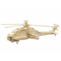 Siva Elicottero Apache in legno da costruire (art. 866/2)