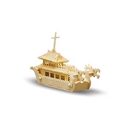 Siva Dragon Boat in legno da costruire (art. 875)