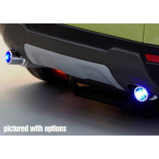Killerbody Scarico cromato "Type-C" con supporti per LED (art. KB48284)