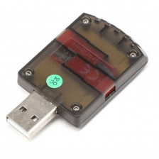 Proboat Carica batterie doppio per Li-Ion 1S USB 600mAh 4,2V React 9 (art. PRB18008)