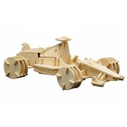 Siva Auto da Formula 1 in legno da costruire (art. 850/8)