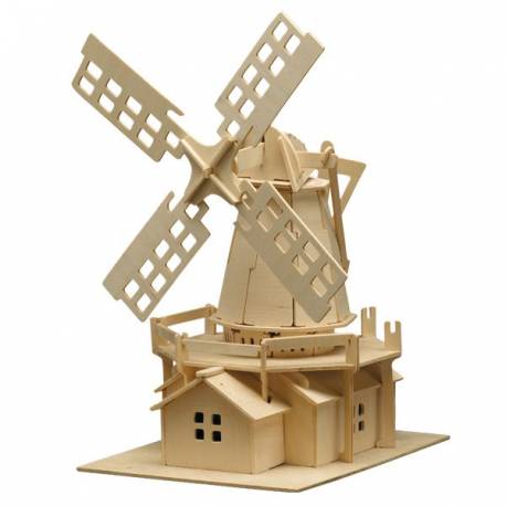 Siva Mulino a vento in legno da costruire, vendita online