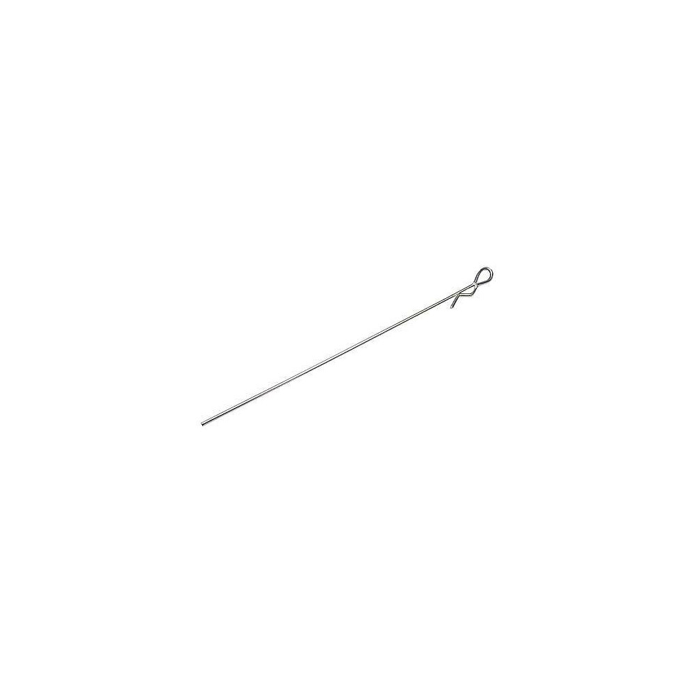 Robitronic Clips carrozzeria Extra-Long Silver 5 pezzi (art. RS046)