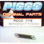 Picco Coppia molle scarico 27mm P7-R .21 EVO3 (art. 7119)