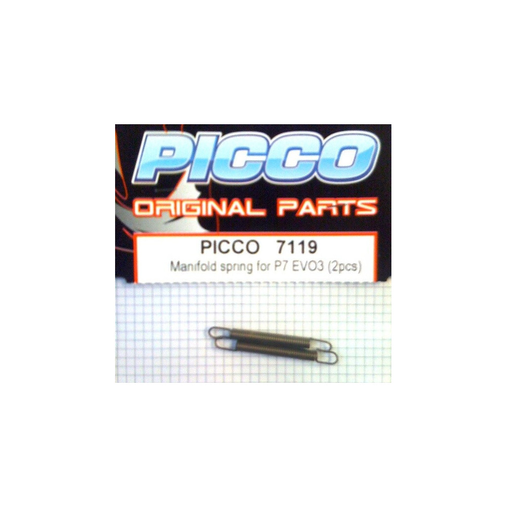 Picco Coppia molle scarico 27mm P7-R .21 EVO3 (art. 7119)