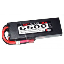 Rc System Batteria Li-po 7,4V 6500mAh 30C DEANS (art. SAF09004)