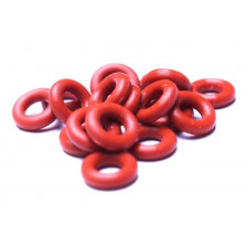 Picco O-ring ROSSO per spillo del massimo del carburatore 10 pezzi (art. 6271)