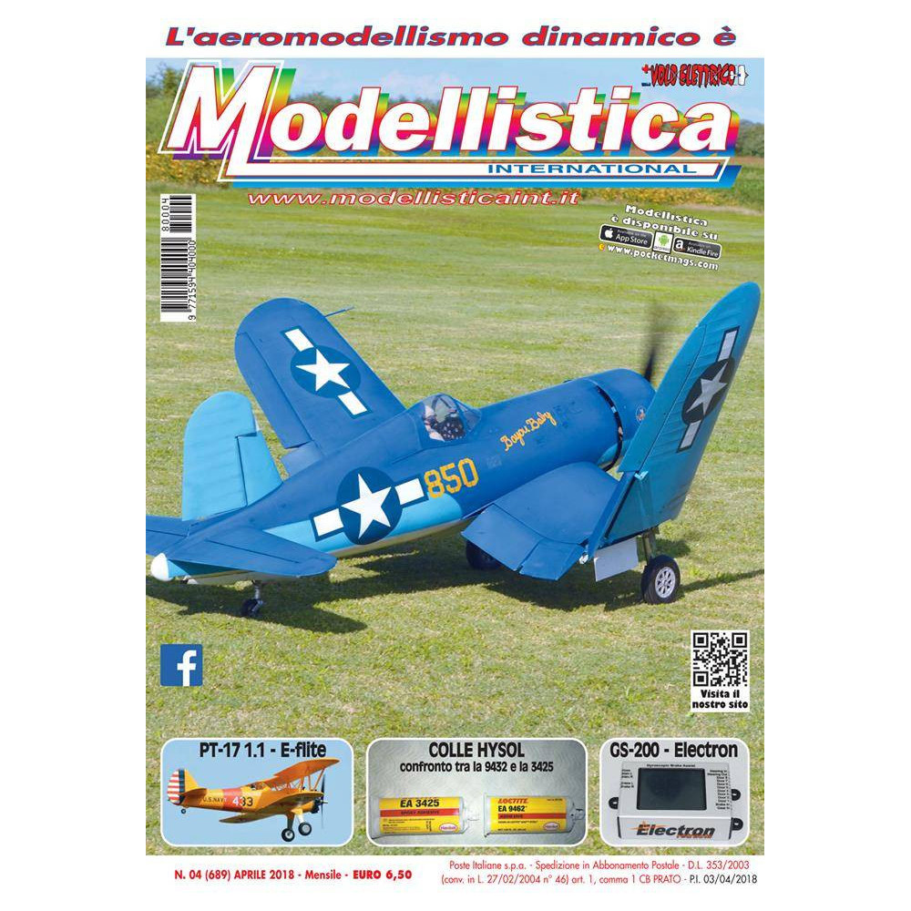 Modellistica Rivista di modellismo n°4 Aprile 2018