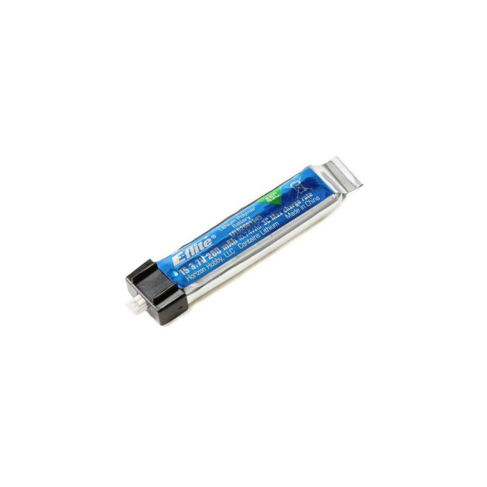 E-flite Batteria Li-po 3,7V 200mAh 45C 1S (art. EFLB2001S45)