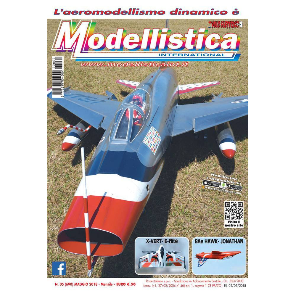 Modellistica Rivista di modellismo n°5 Maggio 2018