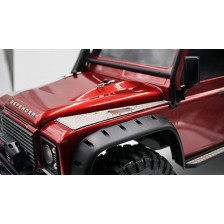 Yeah Racing Piastra in acciaio "Mandorlato" con presa d'aria per parafango anteriore Traxxas TRX-4 (art. TRX4-020)