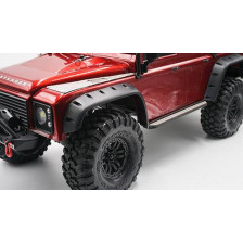 Yeah Racing Piastra in acciaio "Mandorlato" con presa d'aria per parafango anteriore Traxxas TRX-4 (art. TRX4-020)