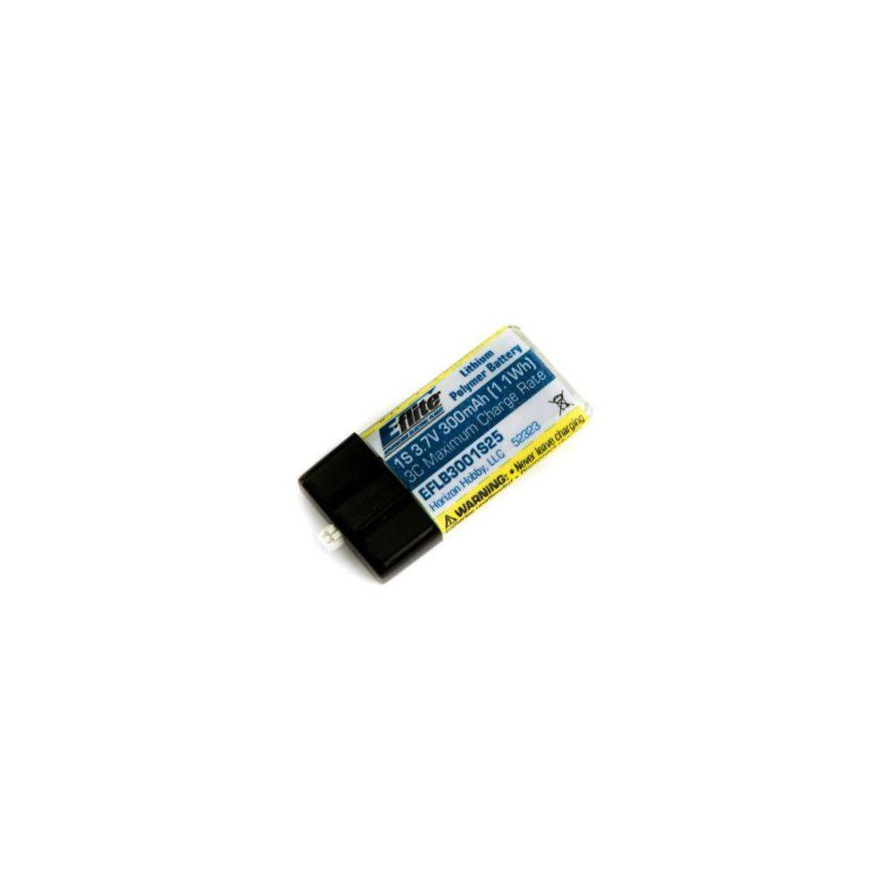 E-flite Batteria Li-po 3,7V 300mAh 25C 1S (art. EFLB3001S25)