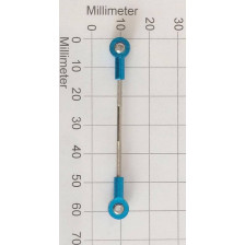 Robbe Tirante regolabile con uniball in Alluminio M2 Lunghezza 15mm (art. 5194)