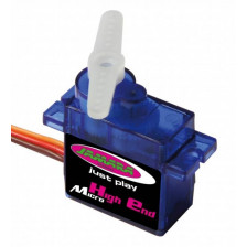 Jamara Servocomando Micro 9 grammi Analogico coppia 1,6 kg/cm (art. 033212)