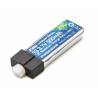 E-flite Batteria Li-po 3,7V 500mAh 1S 25C High Current UMX Connector (art. EFLB5001S25UM)