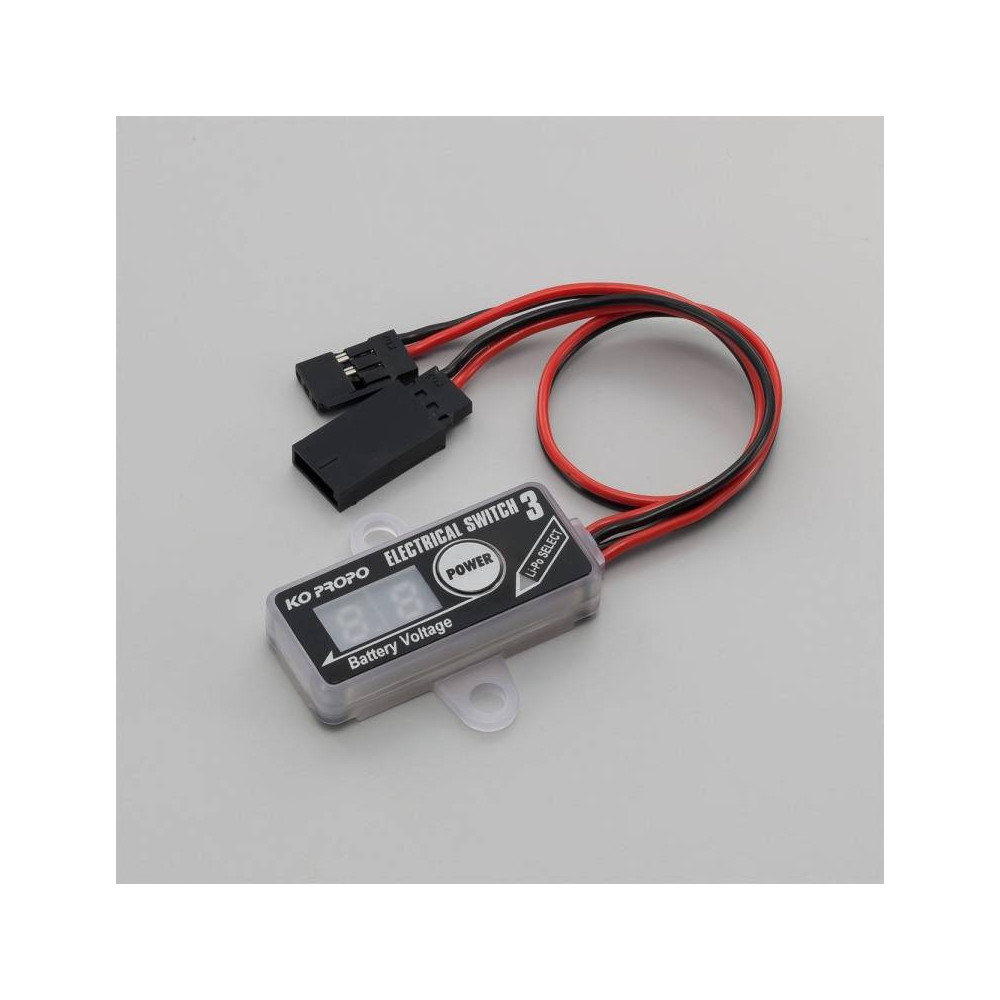 KO Propo Electrical Switch 3 interruttore elettronico 5-10V 8-14A (art. KO60230)