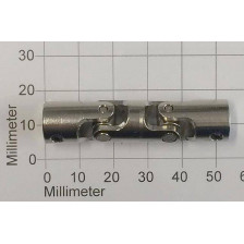 Robbe Doppio giunto cardanico L 52mm D 12mm Foro 4/4mm (art. 5220)
