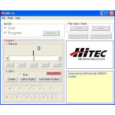 Hitec Programmatore HPP-21 PLUS PC int. digital programmer (art. 44460)