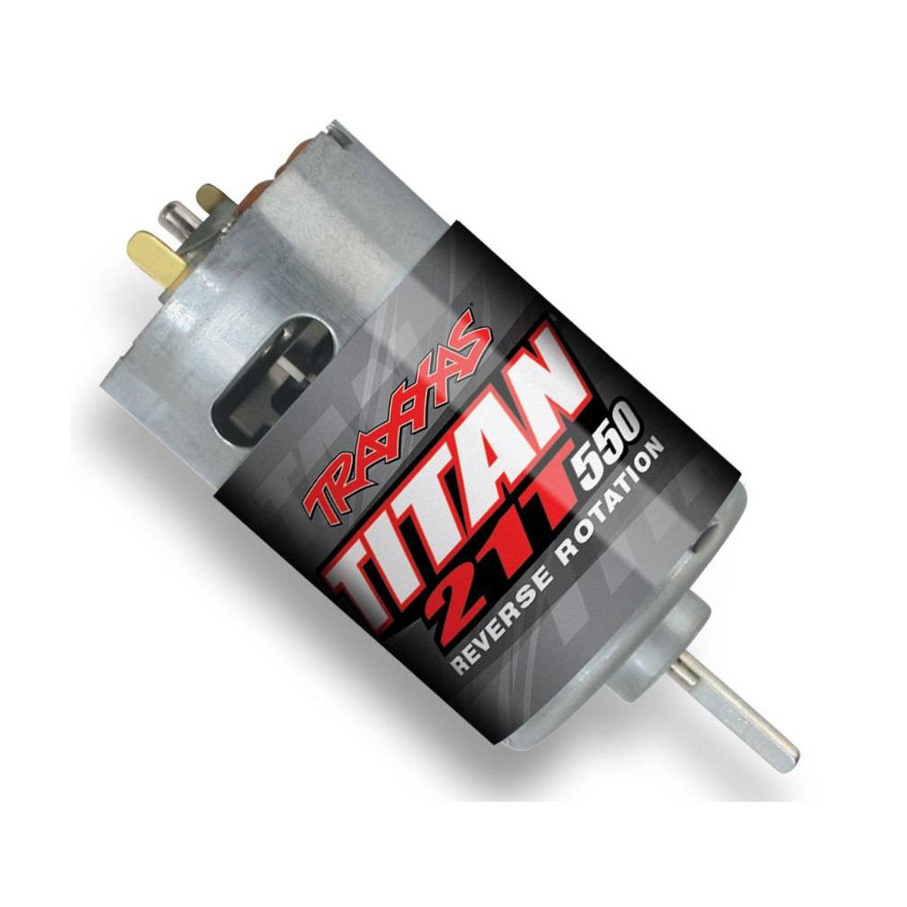 Traxxas Motore elettrico Titan 550 21T Reverse rotation 14V (art. TXX3975R)