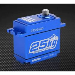 Power HD LW-25MG Waterproof Scatola metallo blu 25 Kg-cm 0.141 sec (art. HD-LW-25MG)
