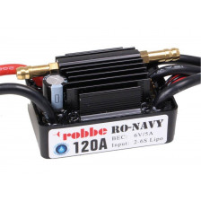 Robbe Regolatore RO-CONTROL NAVY marino 6-120 2-6S 120A Brushless ESC BEC (art. 8723)