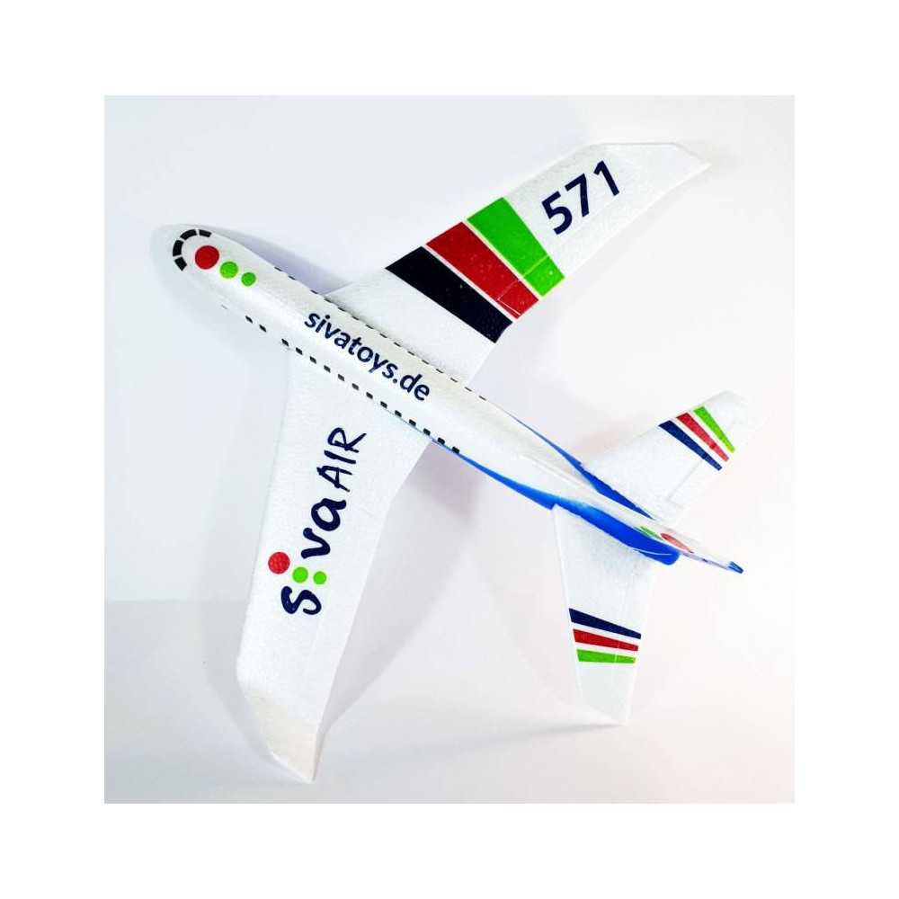 Siva Toys Veleggiatore da lancio a mano Siva Air 571 colore Blue (art. 10330)