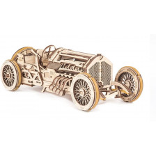 Ugears Modello di auto U-9 Grand Prix in legno da assemblare (art. SI-70044)