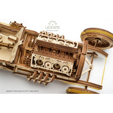Ugears Modello di auto U-9 Grand Prix in legno da assemblare (art. SI-70044)