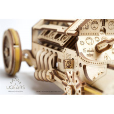 Ugears Modello di auto U-9 Grand Prix in legno da assemblare (art. SI-70044)