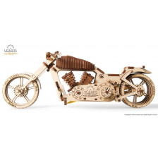 Ugears Modello di Moto Custom Bike VM-02 in legno da assemblare (art. SI-70051)