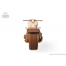 Ugears Modello di Moto Custom Bike VM-02 in legno da assemblare (art. SI-70051)