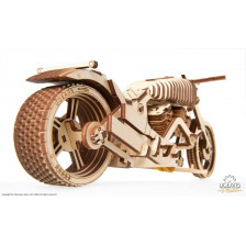 Ugears Modello di Moto Custom Bike VM-02 in legno da assemblare (art. SI-70051)