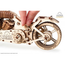 Ugears Modello di Moto Custom Bike VM-02 in legno da assemblare (art. SI-70051)
