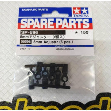 Tamiya Set tiranti in plastica foro 4mm 6 pezzi (art. TA50596)